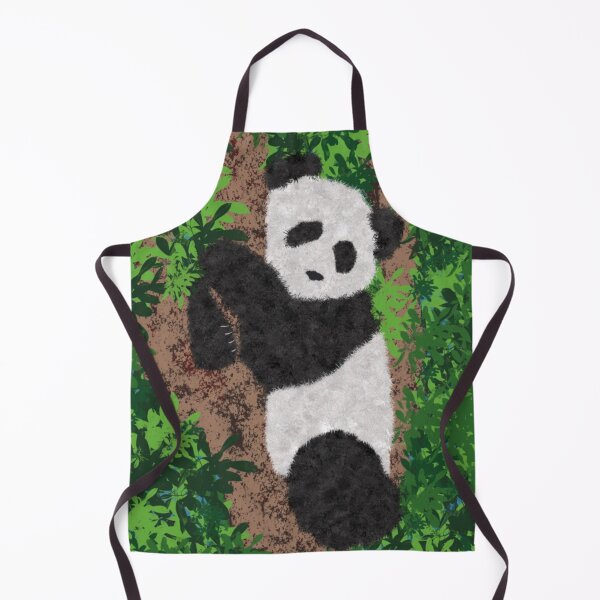 Item preview, Cute Panda Climbing Tree designed and sold by MamaSweetea.