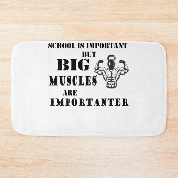 Item preview, School Is Important But Biceps Are Importanter designed and sold by YSNbr.