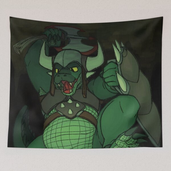 Item preview, Fantasía TTRPG - Gator Warrior designed and sold by WolfKat777.