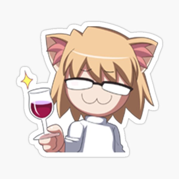 Neco-arc Wine Sticker