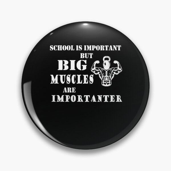 Item preview, School Is Important But Biceps Are Importanter designed and sold by YSNbr.