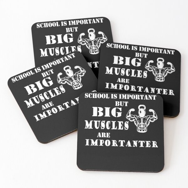 Item preview, School Is Important But Biceps Are Importanter designed and sold by YSNbr.