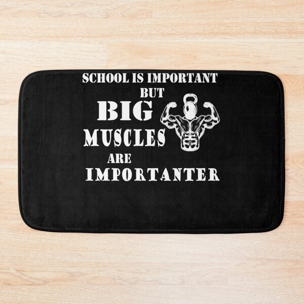 Item preview, School Is Important But Biceps Are Importanter designed and sold by YSNbr.