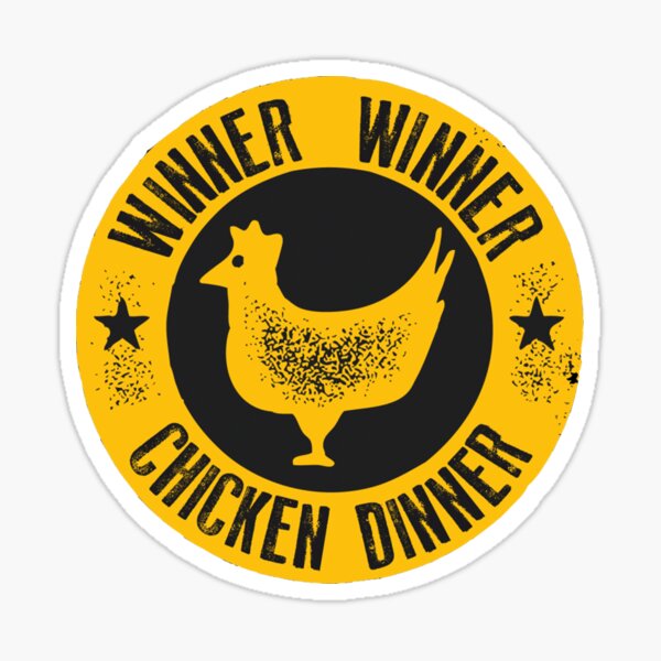 Item preview, Winner Winner Chicken Dinner designed and sold by anti-bad-vibes.