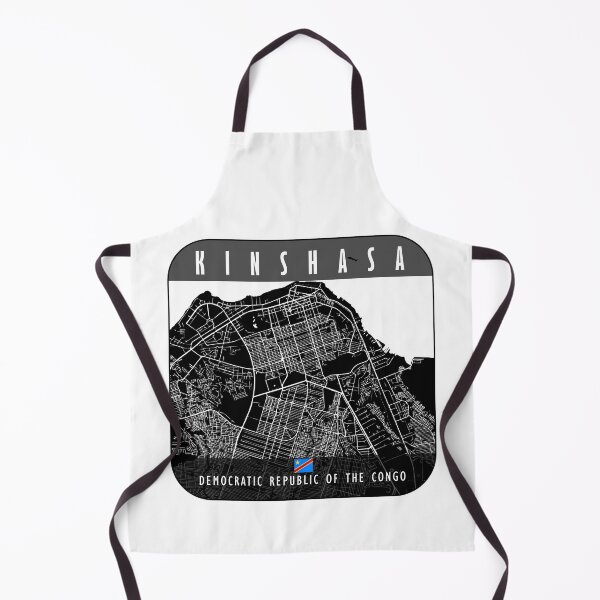 Item preview, KINSHASA MAP CONGO designed and sold by hatimelhag.