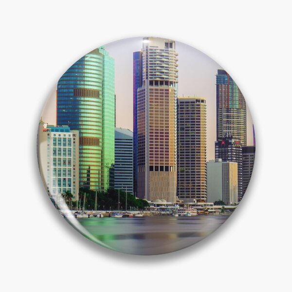 Item preview, Brisbane CBD long exposure designed and sold by David Hicks.
