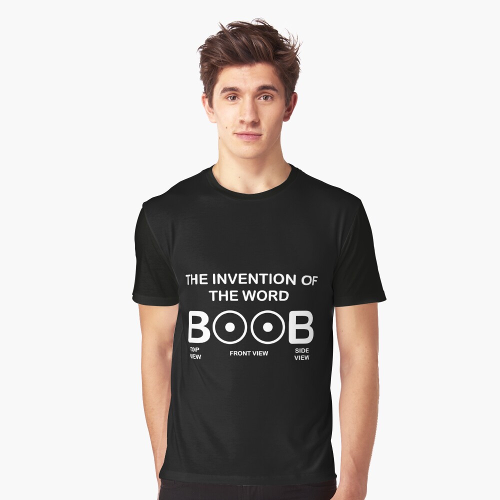THE INVENTION OF THE WORD BOOB Poster for Sale by Dobsy