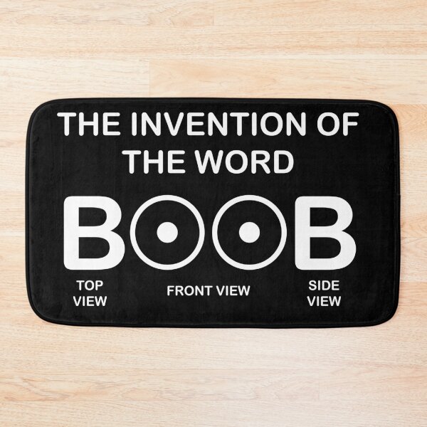 Item preview, THE INVENTION OF THE WORD BOOB designed and sold by Dobsy.