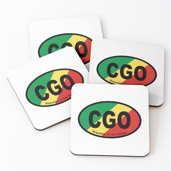 Item preview, Republic of the Congo Congolese Flag CGO Oval Euro Bumper Sticker designed and sold by cangurojoe.