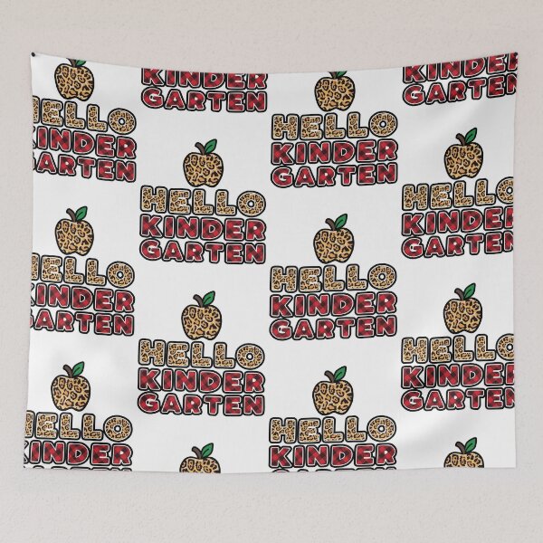 Item preview, Hello Kindergarten | Back To School For Teachers designed and sold by GravitiTees.