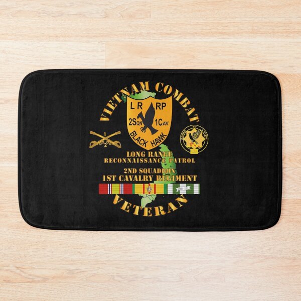 Item preview, Army - Vietnam Combat Veteran - 2nd Squadron, 1st Cav Regt  LRRP - Black Hawk w VN SVC designed and sold by Military Insignia Products.