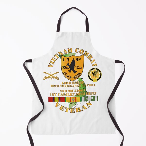 Item preview, Army - Vietnam Combat Veteran - 2nd Squadron, 1st Cav Regt LRRP - Black Hawk w VN SVC designed and sold by Military Insignia Products.