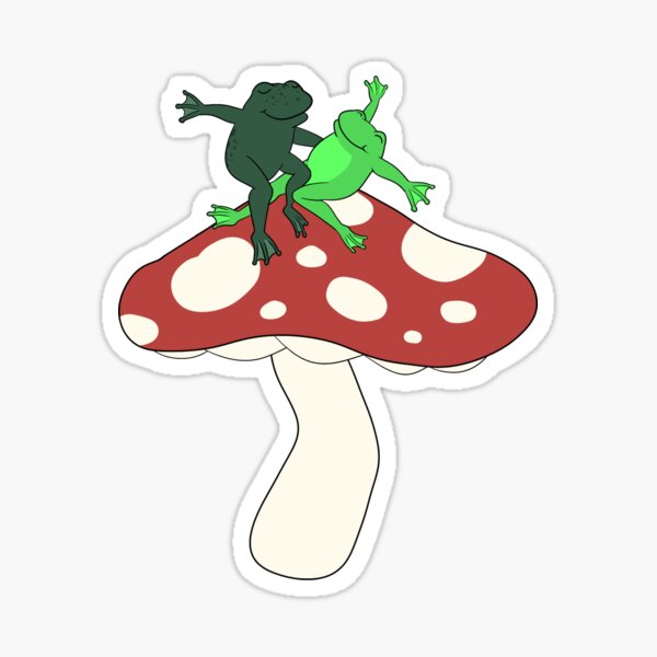 Dancing Frogs Sticker