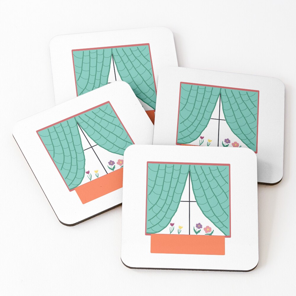 Item preview, Coasters (Set of 4) designed and sold by RepeatCandy.