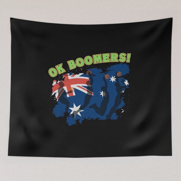 Item preview, OK Boomers - Basketball Australia designed and sold by HROC.