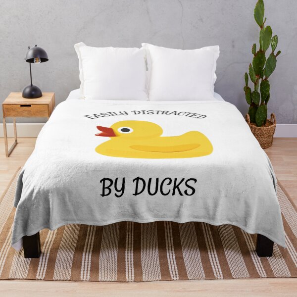 Item preview, Easily Distracted by Ducks Funny designed and sold by HppyStrngHelthy.