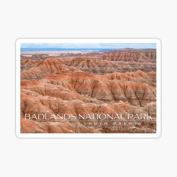 Badlands National Park Sticker