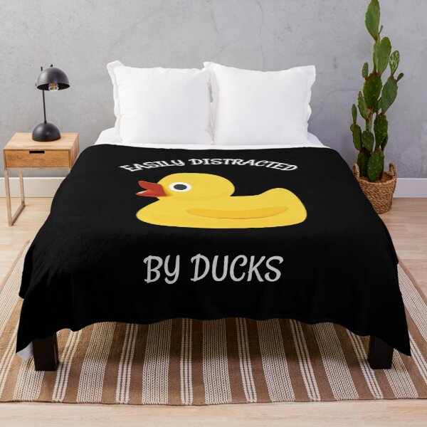 Item preview, Easily Distracted by Ducks Funny designed and sold by HppyStrngHelthy.