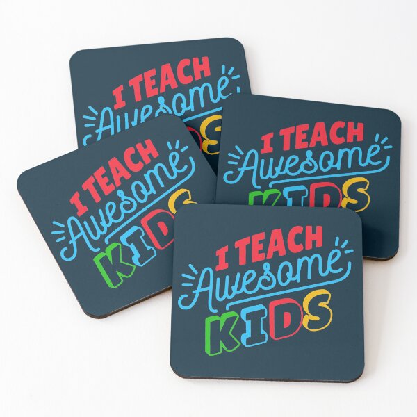 Artikelvorschau, Proud Teacher // I Teach Awesome Kids entworfen und verkauft von SLAG-Creative.