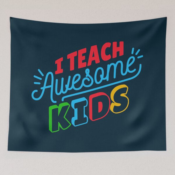 Item preview, Proud Teacher // I Teach Awesome Kids designed and sold by SLAG-Creative.