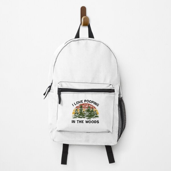 Item preview, I Love Pooping In The Woods Sunset Vintage Camping designed and sold by Dexter Freeman.
