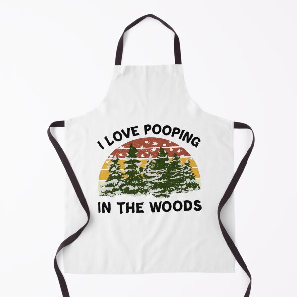 Item preview, I Love Pooping In The Woods Sunset Vintage Camping designed and sold by Dexter Freeman.