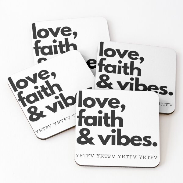 Item preview, LOVE FAITH & VIBES designed and sold by YKTFVCLOTH.