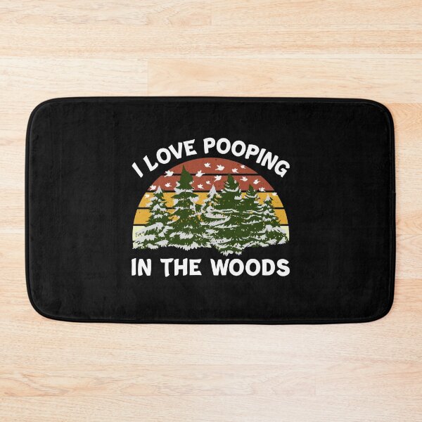 Item preview, I Love Pooping In The Woods Camping Sunset Vintage designed and sold by Dexter Freeman.