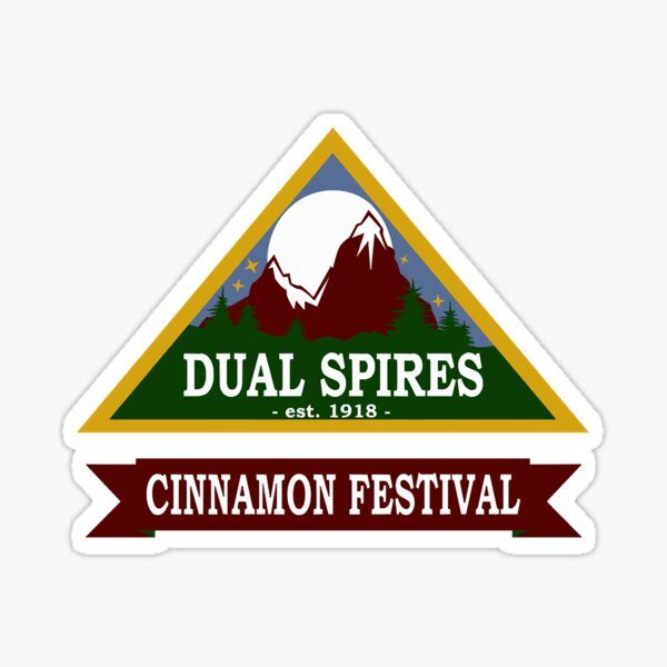 Psych - Dual Spiers Zimtfest Sticker