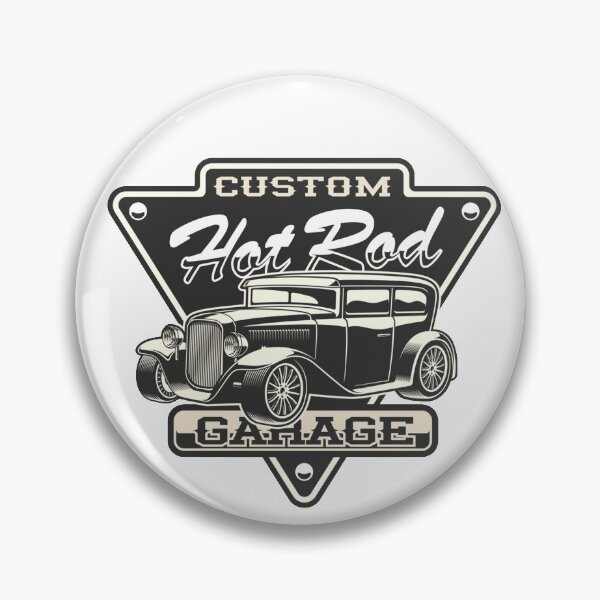 Item preview, Hot Rod Vintage Men's Print T-Shirt | classic cars | 100% organic unisex designed and sold by PCBoutique.