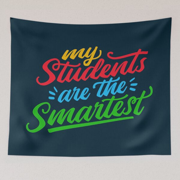 Item preview, Proud Teacher // My Students Are the Smartest designed and sold by SLAG-Creative.