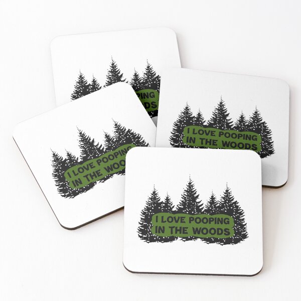 Item preview, I Love Pooping In The Woods Green Trees designed and sold by Dexter Freeman.