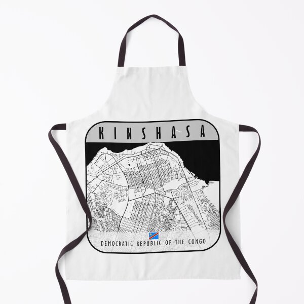 Item preview, KINSHASA MAP CONGO designed and sold by hatimelhag.