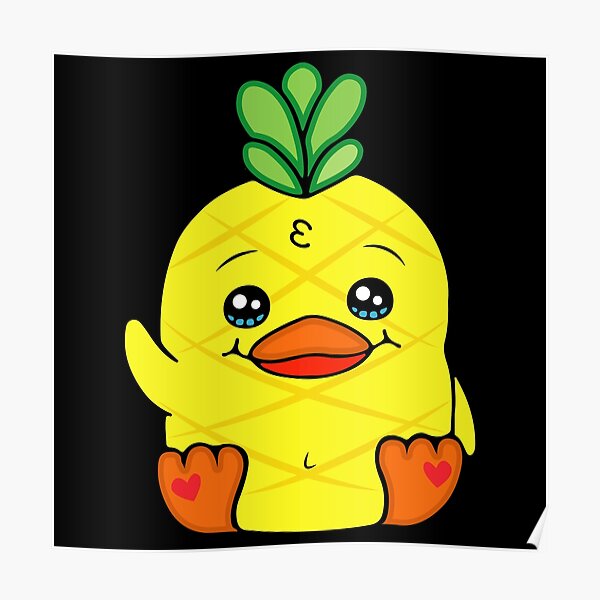 georgie plush pineapple duck