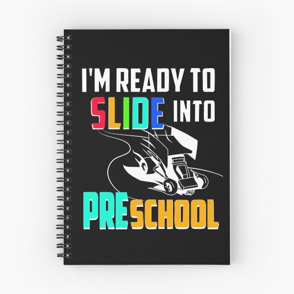 Item preview, I'm Ready To Slide Into Preschool Dirt Track Sprint Car Racing designed and sold by Ginger217.