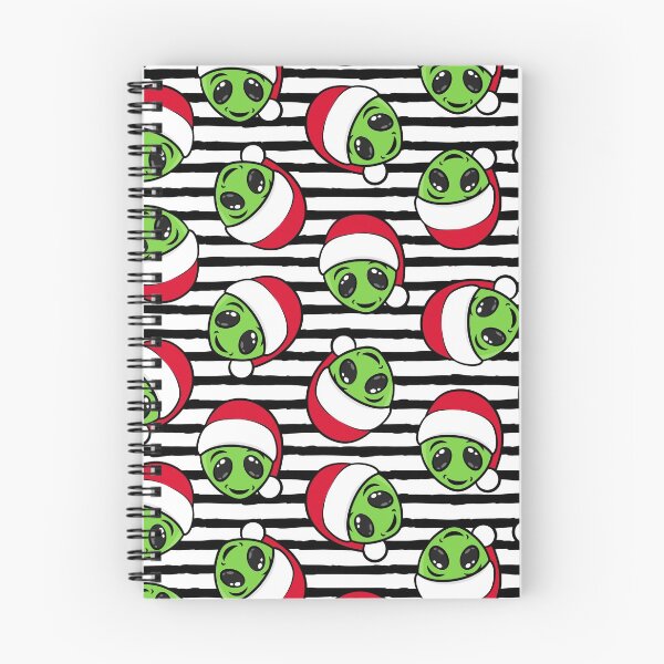 Item preview, Christmas Aliens - black stripes designed and sold by littlearrow.