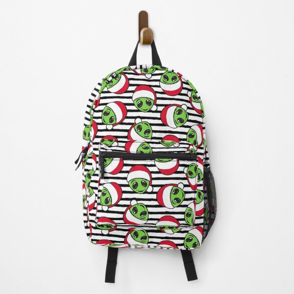 Item preview, Christmas Aliens - black stripes designed and sold by littlearrow.