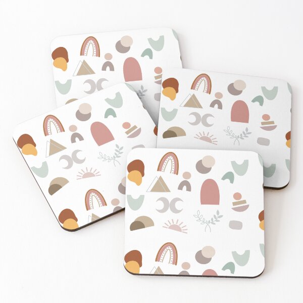 Item preview, boho shapes, boho inspired vibes designed and sold by Thirdstepdog.