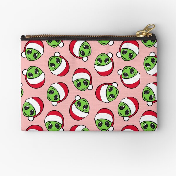 Item preview, Christmas Aliens - pink designed and sold by littlearrow.