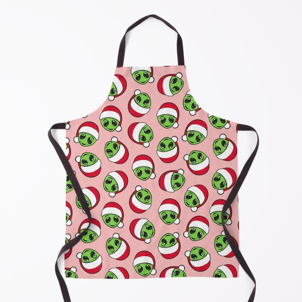 Item preview, Christmas Aliens - pink designed and sold by littlearrow.