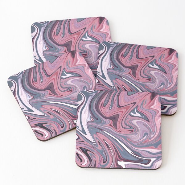 Item preview, Pink Palette Abstract Painting Color Study Series B-39 designed and sold by ZekeArtPrints.