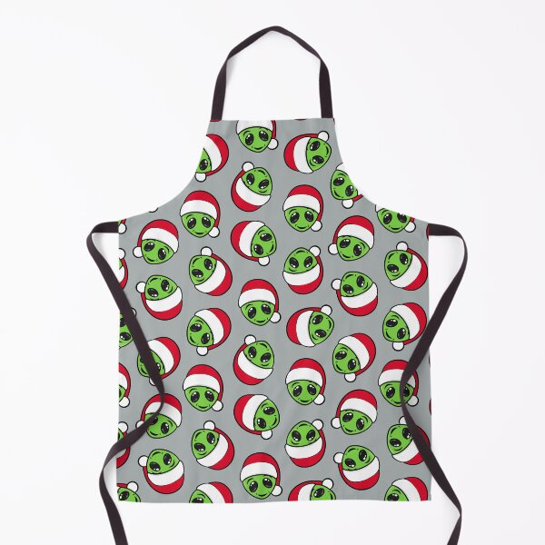 Item preview, Christmas Aliens - grey designed and sold by littlearrow.