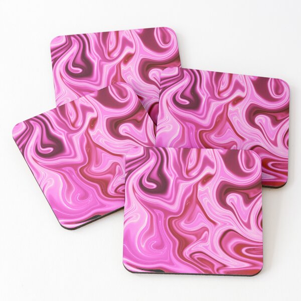 Item preview, Pink Palette Abstract Painting Color Study Series B-40 designed and sold by ZekeArtPrints.