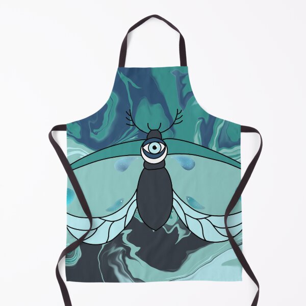 Item preview, Blue-Green Moth designed and sold by SunWatters.