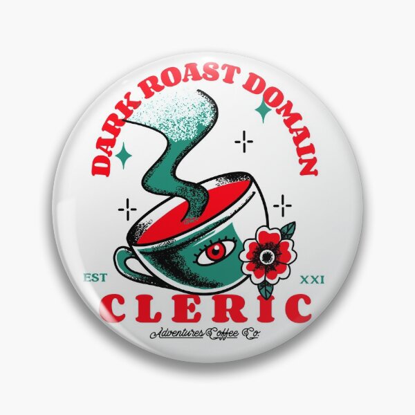 Item preview, Dark Roast Domain Cleric designed and sold by TeeBarrage.