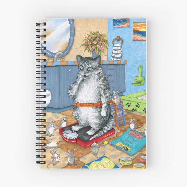 Item preview, Cat 579 overweight cat designed and sold by artbylucie.