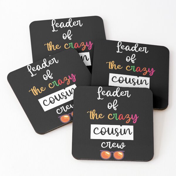 Item preview, Leader of the crazy cousin crew: vacation, memories,family,friends designed and sold by comeonyassine21.