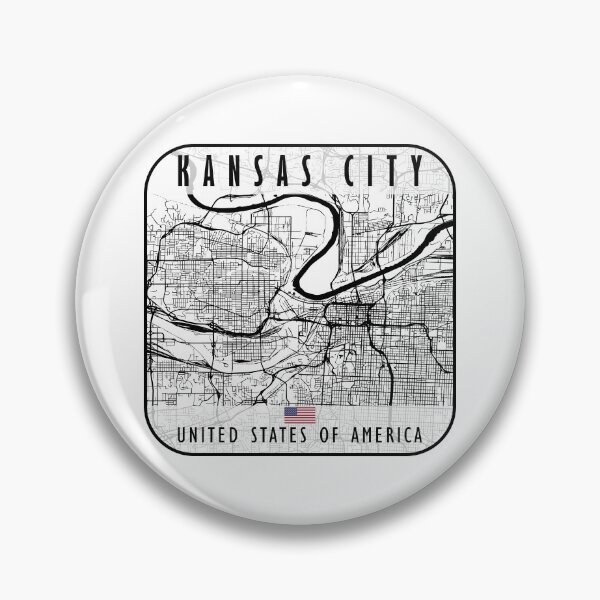 Item preview, KANSAS CITY MAP USA designed and sold by hatimelhag.