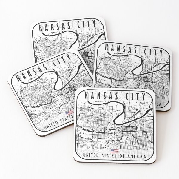 Item preview, KANSAS CITY MAP USA designed and sold by hatimelhag.