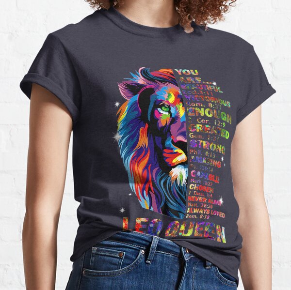 Ki Leo Queen Birthday Christian Bible Verse Costume Girl Classic T-Shirt